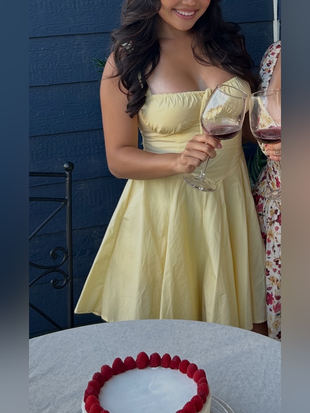 Yellow Windsor Milkmaid Dress